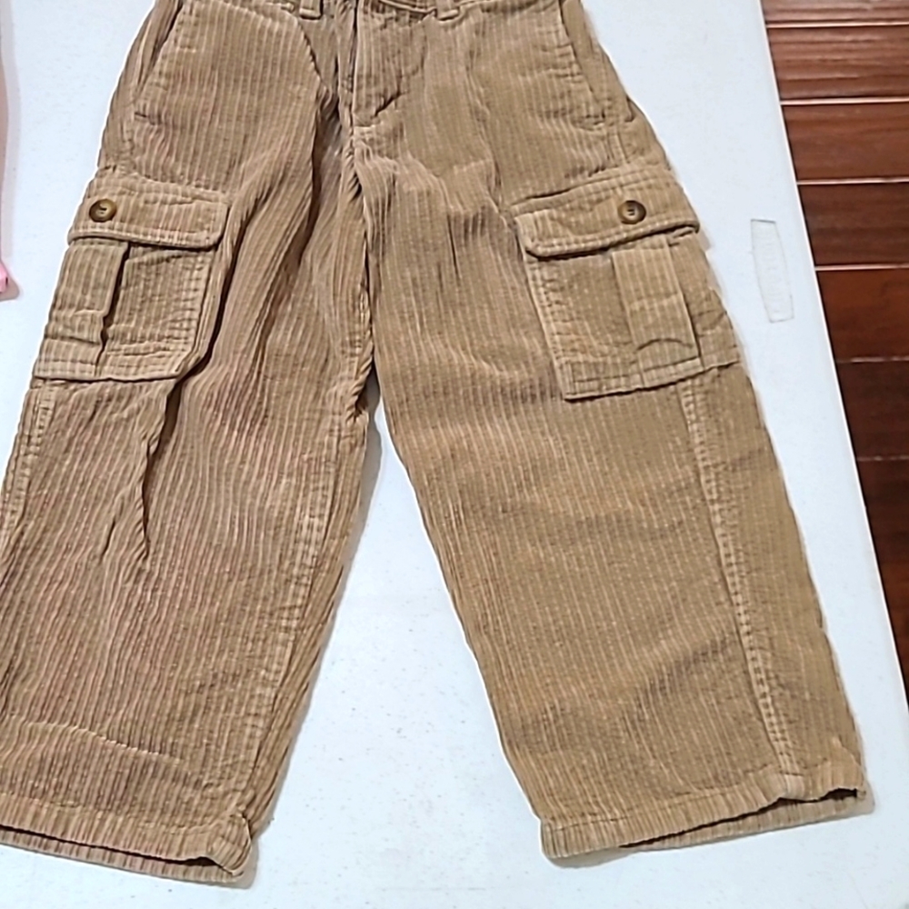 💥3for$12💥 Claiborne boy's dark khaki corduroy pants size 4